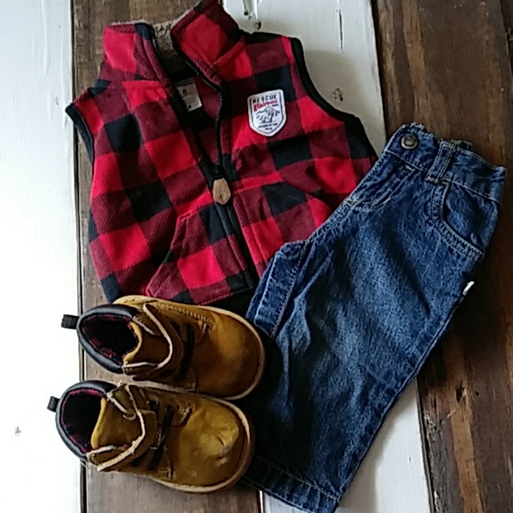 Carter's Vest & Jeans